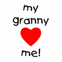 My granny loves me acrylic cut out