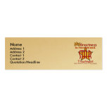 My Greatness is recognised. Business Card Template