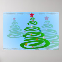 My Green Christmas Tree Print