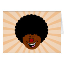 My hair defies the law of gravity and astrophysics greeting card