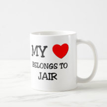 My Heart Belongs to Jair Mugs