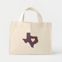 My heart is in Texas Bag