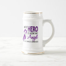 My Hero Is My Angel Cystic Fibrosis Mug
