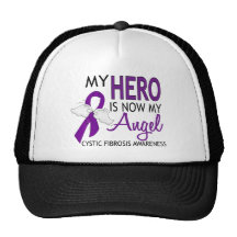 My Hero Is My Angel Cystic Fibrosis Trucker Hat