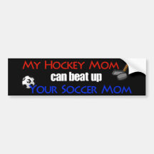 My Hockey Mum Bumper Sticker