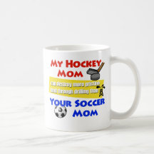 My Hockey Mum Drilling Basic Mug