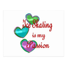 My Ice Skating Passion Post Cards