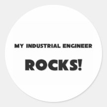 MY Industrial Engineer ROCKS! Sticker