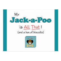 My Jack-a-Poo is All That! Post Card