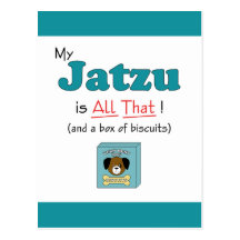 My Jatzu is All That! Postcards