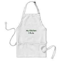 My Kitchen I Rule Apron