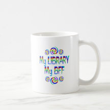 My Library BFF Coffee Mugs