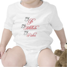 my Life, my Attitude, my Rules Babybodys
