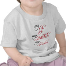 my Life, my Attitude, my Rules Tshirt