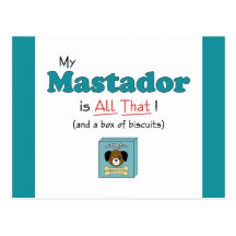 My Mastador is All That! Postcards