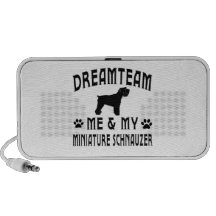 My Miniature Schnauzer Dog Mp3 Speakers