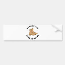 My Mum Wears Combat Boots Bumper Stickers