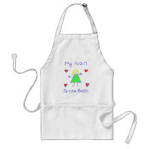 My Nan is the Best Aprons