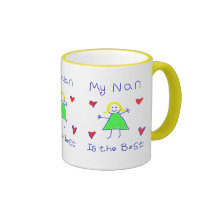 My Nan is the Best Mugs