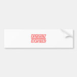 My Nephew Is My Hero Bumper Stickers