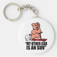 "My Other Car Is an SUV" Key Chains