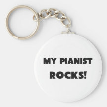 MY Pianist ROCKS! Key Chain