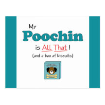 My Poochin is All That! Post Cards