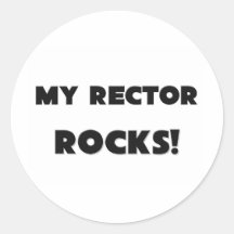 MY Rector ROCKS! Sticker