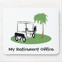 My Retirement Office Mouse Mats