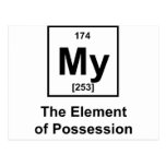 My, The Element of Possession Post Cards