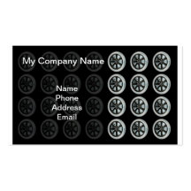 My Tire Business Business Card Template