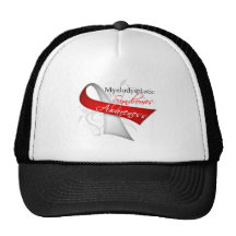 Myelodysplastic  Syndromes Awareness Ribbon Hat