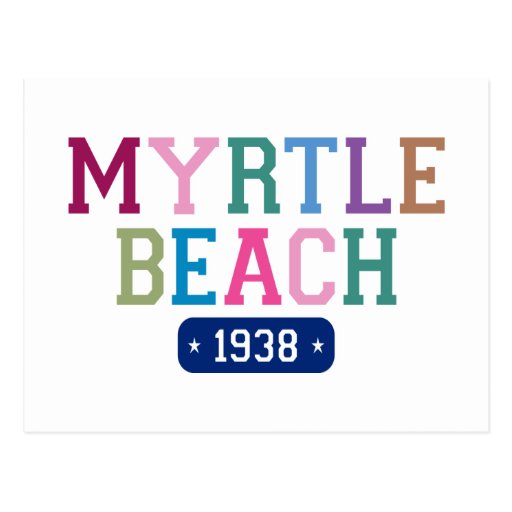 Myrtle Beach 1938 Post Card