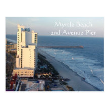 Myrtle Beach 2nd Avenue Pier Postcard