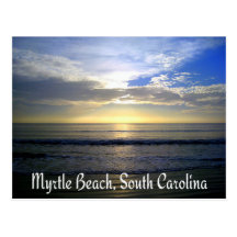 Myrtle Beach South Carolina Sunrise Postcard