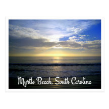 Myrtle Beach South Carolina Sunrise Postcard
