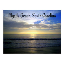 Myrtle Beach South Carolina Sunrise Postcard