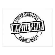 Myrtle Beach Title Post Card