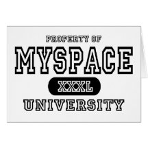 Myspace University Card