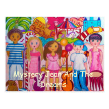 Mystery Jean And The Dreams Post Card