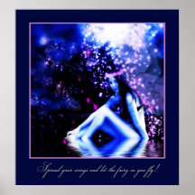 Mystic Fairy Poster - Sparkles and Fairy