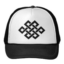 Mystic Knot - B&W 2 Hats