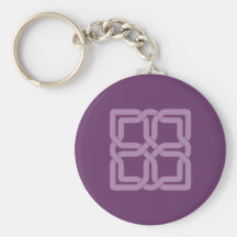 Mystic Lilac celtic knot Key Chain