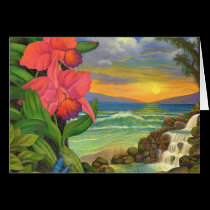 Mystical Seascape-Note Card cards