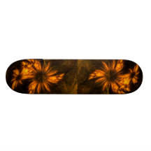 Mystique Garden Abstract Art Skateboard
