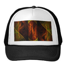 Mystique Jungle Abstract Art Hat
