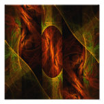 Mystique Jungle Abstract Art Photo Print
