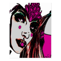 MYTHOLOGY PRINCESS BY LIZ LOZ POSTCARDS