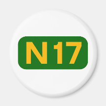 n17 fridge magnet