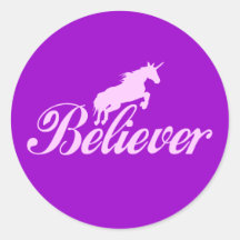 N.A.U.B Unicorn Believers Stickers